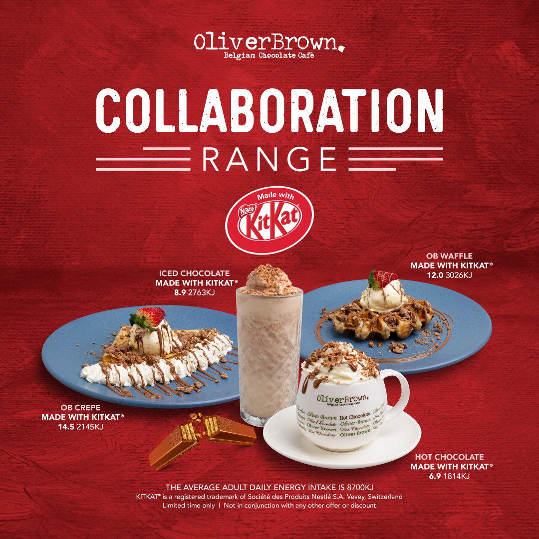 Oliver Brown - Collaboration Range made with KITKAT
